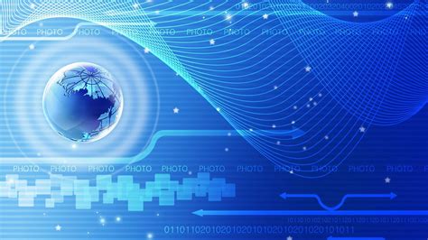 High-Tech Blue Wallpaper 的图像结果