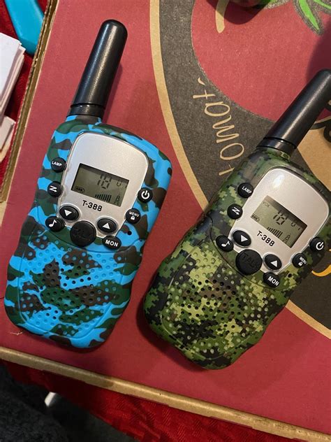 Amazon.com: GINMIC Walkie Talkie for Kids, Toys for 3-12 Year Old Boys ...