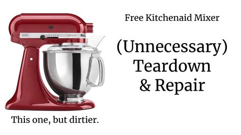 KitchenAid Mixer Maintenance 的图像结果