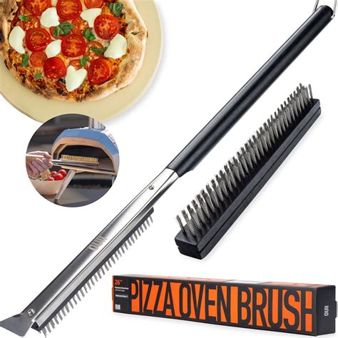 Amazon.com: MUXHEL 1 Pcs Adjustable Pizza Oven Brush with Scraper ...
