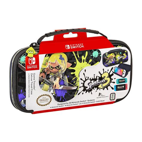Game Traveler Nintendo Switch Deluxe Travel Case (Splatoon 3) - Hard ...