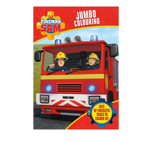 Fireman Sam Jumbo Colouring Book : Amazon.in: Toys & Games