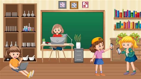 Computer Teacher Cartoon 的图像结果