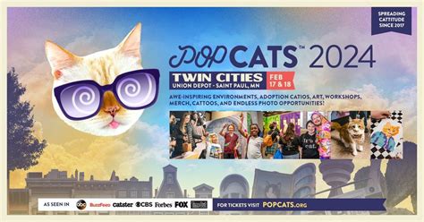 POP Cats Twin Cities, Union Depot, Saint Paul, 17 February to 18 February