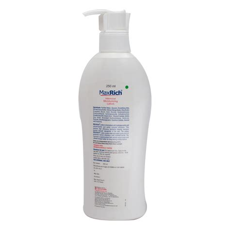 Maxrich Lotion 250 ml Price, Uses, Side Effects, Composition - Apollo ...