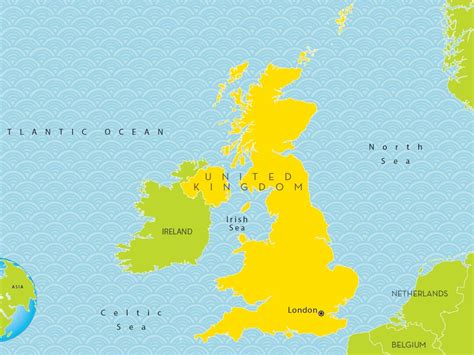 England Map Country