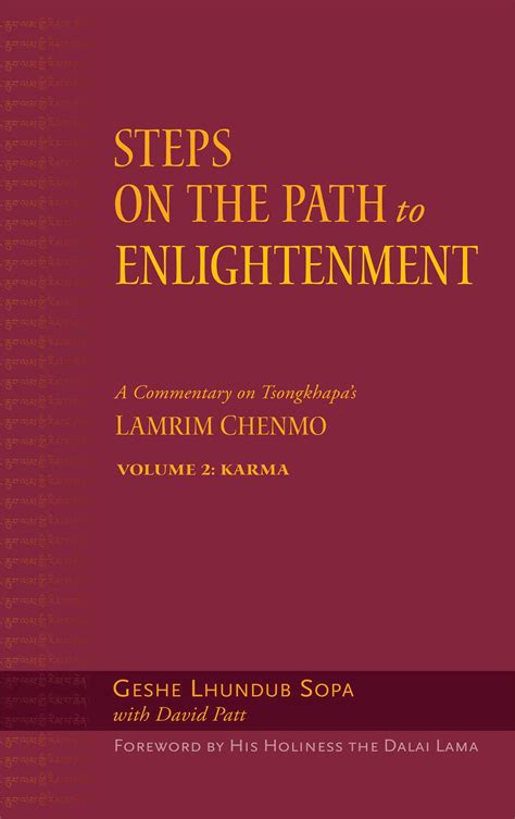 Steps on the Path to Enlightenment | Book by Lhundub Sopa, Dalai Lama, David Patt | Official ...