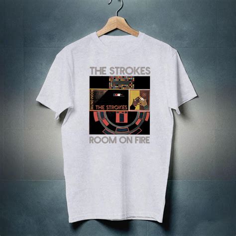 The Strokes T-Shirt Rock Music Shirt Room On Fire Album Shirt The New ...