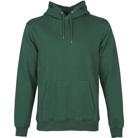 Hoodie Colorful Standard Classic Organic emerald green - Men ...
