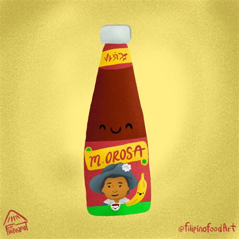 Banana ketchup - Filipino Food Art