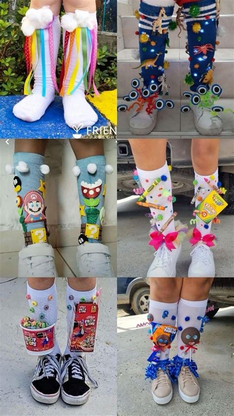 Best 13 50+ Crazy Sock Day ideas kids will love! – Artofit