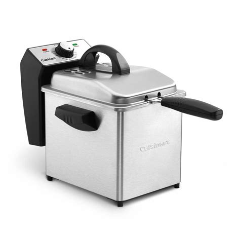 Cuisinart CDF-130 Compact Deep Fryer, 2 quart, Stainless Steel : Amazon ...