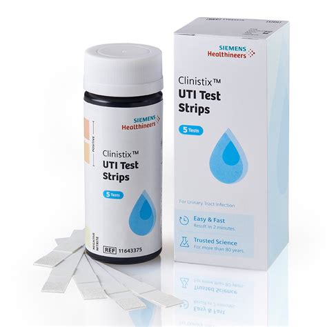 Clinistix UTI Urine Test Strips - Easy-to-Use At-Home Urinary Tract Infection Dipstick Testing ...