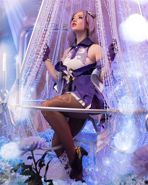 Keqing Cosplay from Lada Lyumos, Daydream Genshin Impact | HoYoLAB