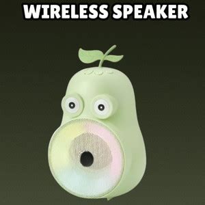 Buy GUGGU Pear (PORTABLE BLUETOOTH SPEAKER) Hi-Fi Audio Sound Built in ...