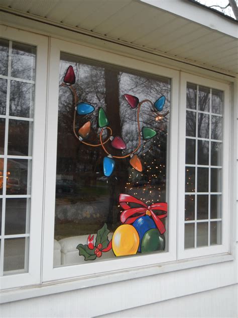 Window Painting Ideas For Christmas – HOMYSTYLE