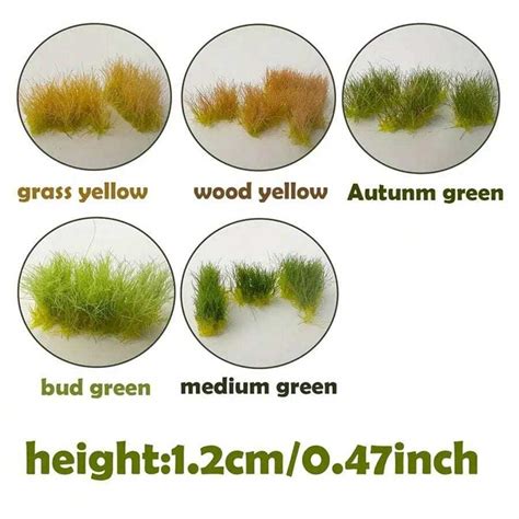 16mm Miniature Grass Strips Model Scene Props Decoration Craft Wheat ...