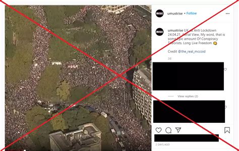 Photo Of 2018 Anti-Brexit March Shared As Anti-Lockdown Protest | BOOM