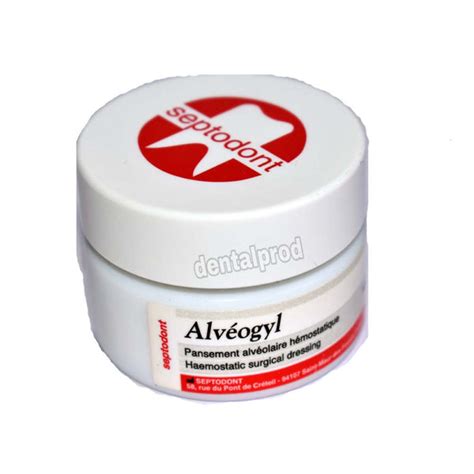 Septodont Alveogyl Dry Socket Treatment- Dental Filling Material ...