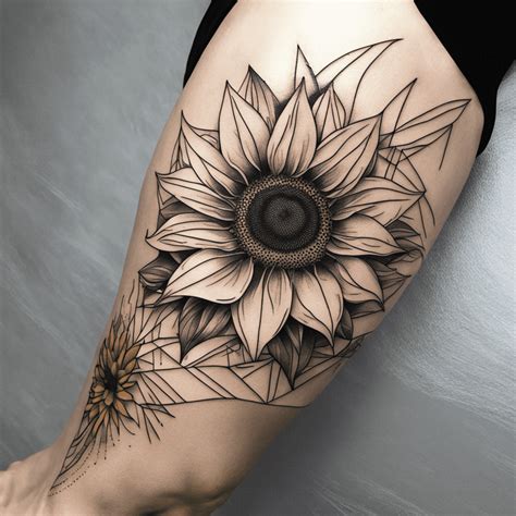 Sunflower Tattoo