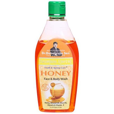Parampara Ayurved Honey Face & Body Wash | Herbal Skin Cleansing Gel ...