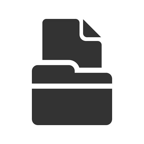 프로젝트 문서 아이콘 | 프리미엄 벡터