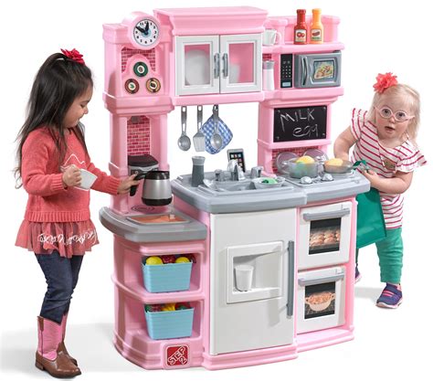 Step2 Great Gourmet Play Kitchen with Storage Bins and Accessory Play ...