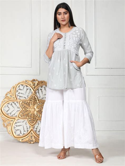 Tunic - House Of Kari (Chikankari Clothing)