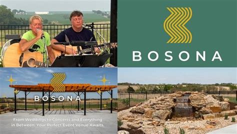 Tom and Wes at Bosona Events next Saturday night, May 11 (the day ...