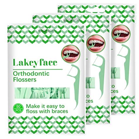 Buy 150 Count Orthodontic Flossers for Braces, Braces Flossers for Kids ...