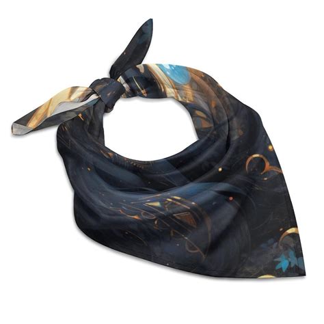 Pokémon Pikachu Umbreon56 Square Satin Head Scarf Hair Scarves Silk ...