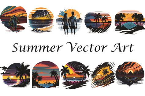Summer Vector Art Graphic by DUNE WOOD · Creative Fabrica