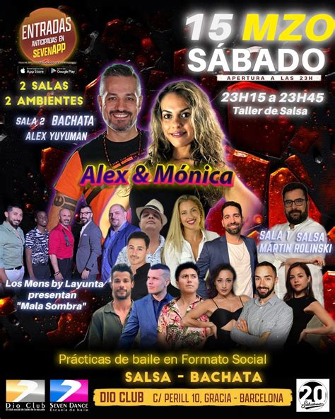 Sábado Salsa Nights & Bachata | Seven Dance - Escuela de baile en Barcelona