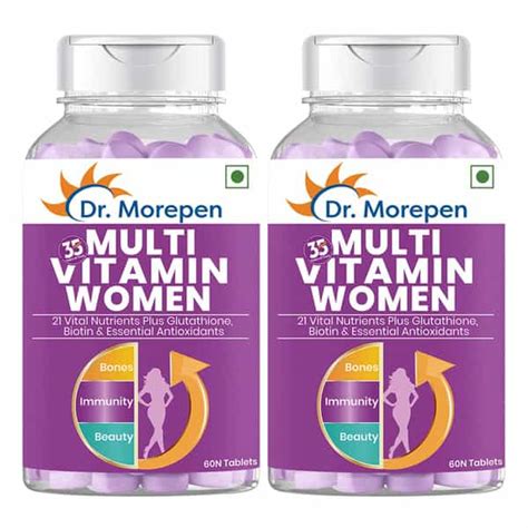 Buy DR. MOREPEN MULTIVITAMIN WOMEN WITH CALCIUM & HERBAL EXTRACTS - 60 ...