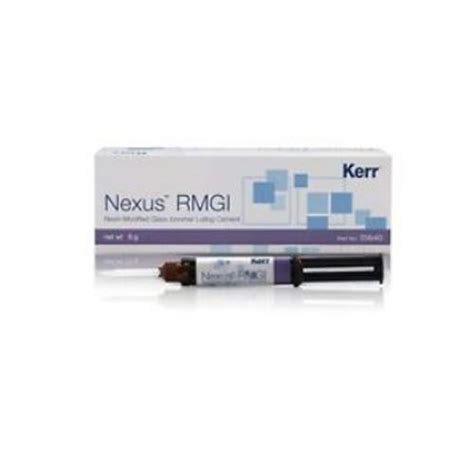 Kerr Nexus RMGI RESIN MODIFIED GLASS LONOMER LUTING CEMENT : Amazon.in ...