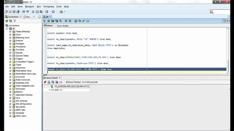 Image result for Oracle SQL Date Format