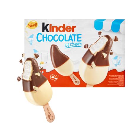 Kinder Chocolate Ice Cream
