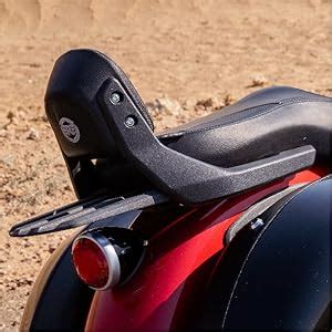 Royal Enfield KXA00206 Black Passenger Backrest Mounts for Super Meteor ...