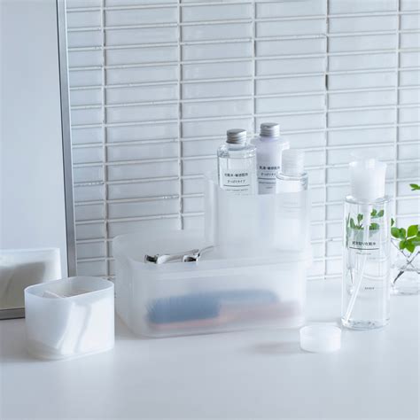 PP MAKEUP STORAGE BOX 1/2 HALF