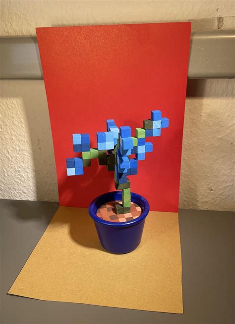 Blue Orchid diy : r/Minecraft
