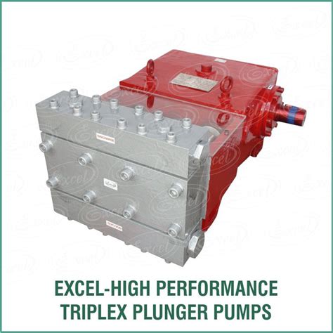 Triplex Plunger Pump for RO – Excel Pumps