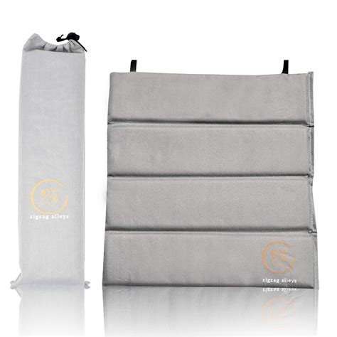 ZIGZAG ALLEYS Foldable Foam seat pad Hiking Camping (Grey2) : Amazon.in ...