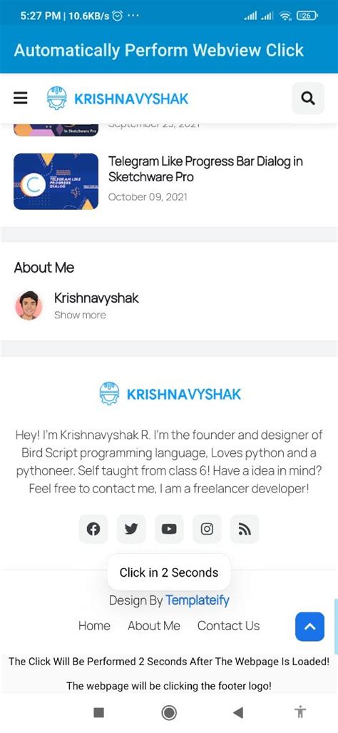 Sketchub • Automatically Perform Webview Click