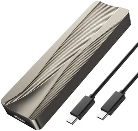 READYXIO M.2 NVMe SSD Enclosure, USB 3.2 20Gbps NVMe Enclosure with ...