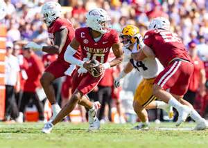 Arkansas football vs LSU final score, highlights as Razorbacks suffer ...