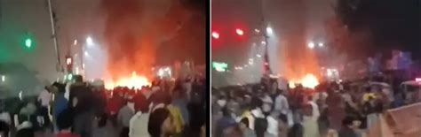 Car Blast Near Delhi's Red Fort Metro Station, Multiple Vehicles Gutted ...