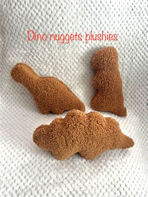 Dino Nuggets Plush Prop Dino Nugget Pillow - Etsy