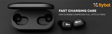 Flybot Beat True Wireless Bluetooth 5.0 Earphones with Charging Case ...