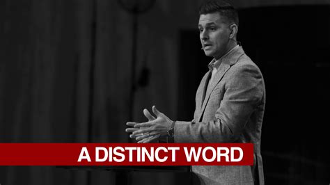 A Distinct Word