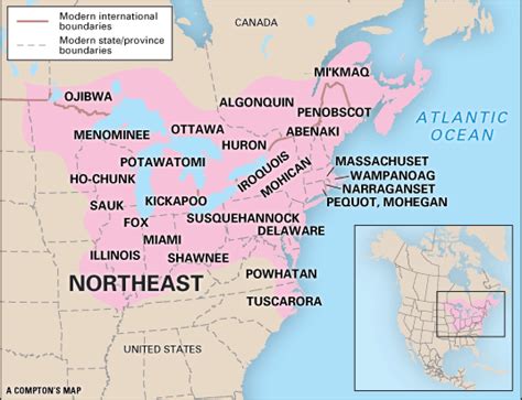 Northeast Native American Tribes: History & Culture